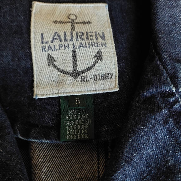 Ralph Lauren ladie's Jean jacket, size small. - Picture 5 of 5